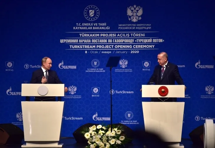 TürkAkım doğal gaz boru hattı açıldı! İşte tarihi kareler