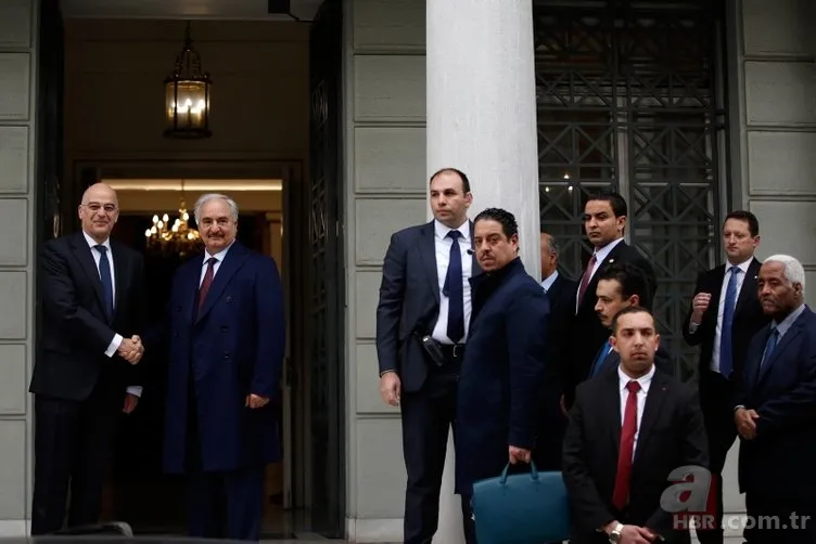 Hafter, Yunanistan Başbakanı ve Dışişleri Bakanı ile görüştü 13