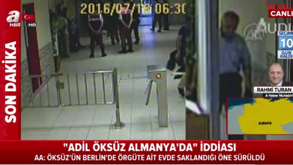 Firari FETÖ’cü Adil Öksüz Almanya’da