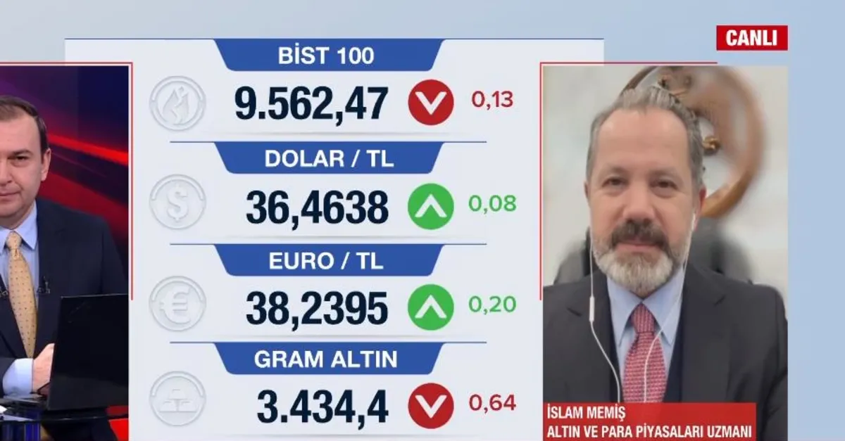 Altında rekor devam edecek mi? İslam Memiş A Haber'de gram altın için rakam verdi