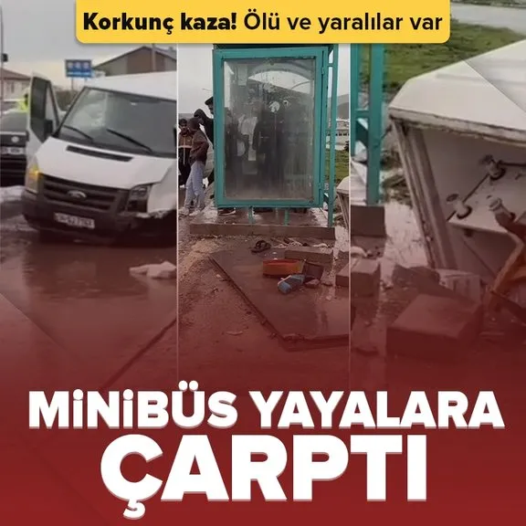 Bitlis’te korkunç kaza! Minibüs yayalara çarptı: 1 ölü 2 yaralı