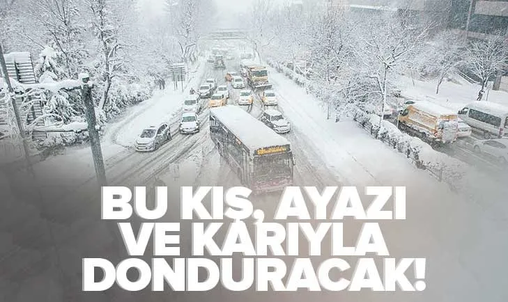 İstanbul kara doyacak! Bu kış, ayazı ve karıyla DONDURACAK! Meteoroloji’den son dakika Aralık ayı hava durumu açıklaması