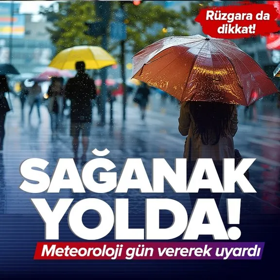 Meteoroloji’den yeni uyarı geldi! Çok sayıda ili sağanak yağış vuracak! İstanbul Ankara İzmir hava durumu...
