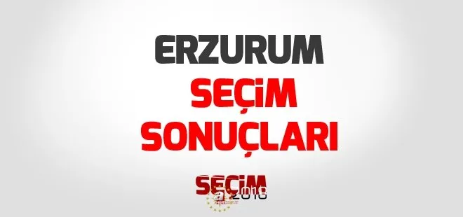 Erzurum Cumhurbaşkanlığı seçim sonuçları! Cumhurbaşkanı adayları Erzurum seçim sonuçları ve oy oranları