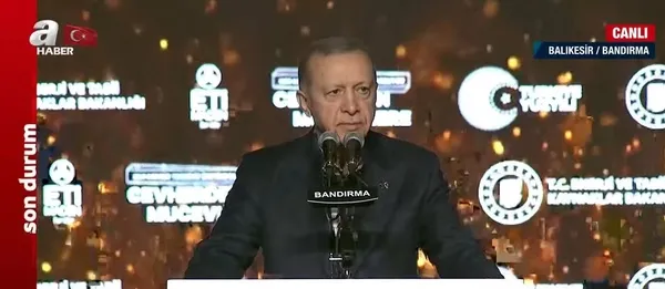 Türkiye’nin ilk bor karbür tesisi! Açılışını Başkan Recep Tayyip Erdoğan gerçekleştirdi