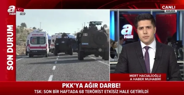 TSK: Bir haftada 68 terörist etkisiz hale getirildi - 1