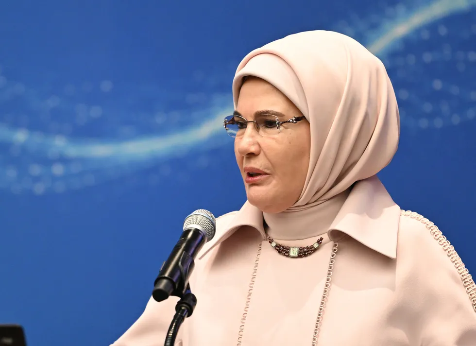 Emine Erdoğan'dan BM'de çocuklar için güvenli dijital sistem çağrısı - 1