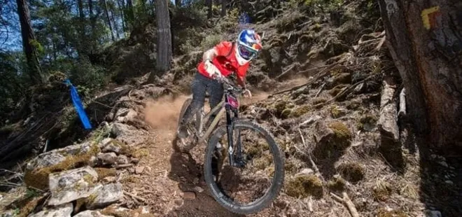 Antalya'da Sky To Sea Dağ Bisikleti Yarışı başladı