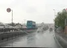 Meteoroloji uyarmıştı İstanbulda beklenen yağış başladı
