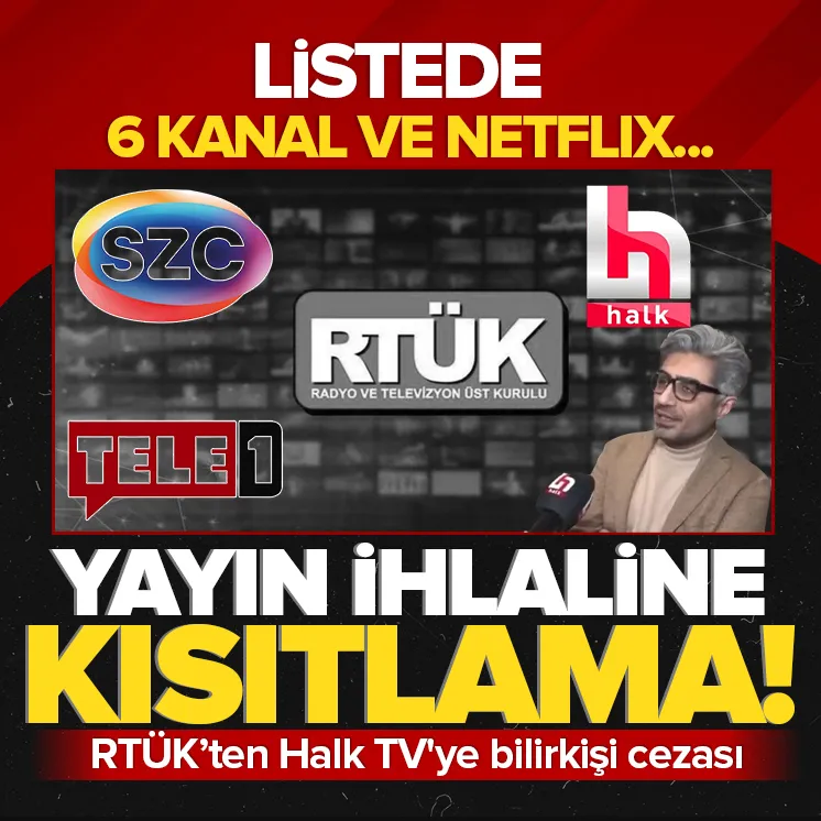 RTÜK’ten Halk TV’ye bilirkişi cezası!