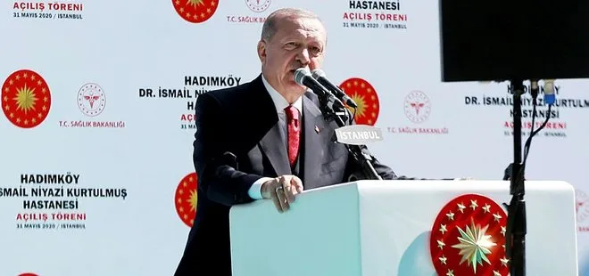 Son dakika: Başkan Erdoğan’dan Hadımköy Dr. İsmail Niyazi Kurtulmuş Hastanesi Açılış Töreni’nde önemli açıklamalar