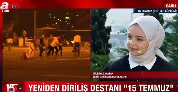 15 Temmuz’un genç şehidi Mahir Ayabak’ın ablası A Haber’de o gece yaşananları anlattı! Hastaneye gittiğimizde...