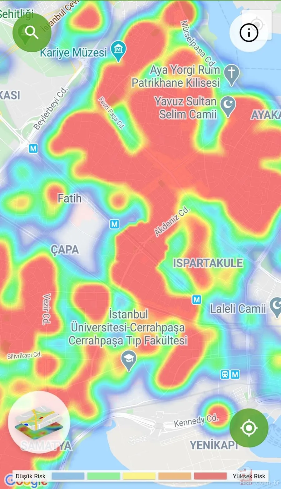 İstanbul'da riskli ilçelerde kısıtlama olacak mı? İlçe ilçe corona virüs haritası 24