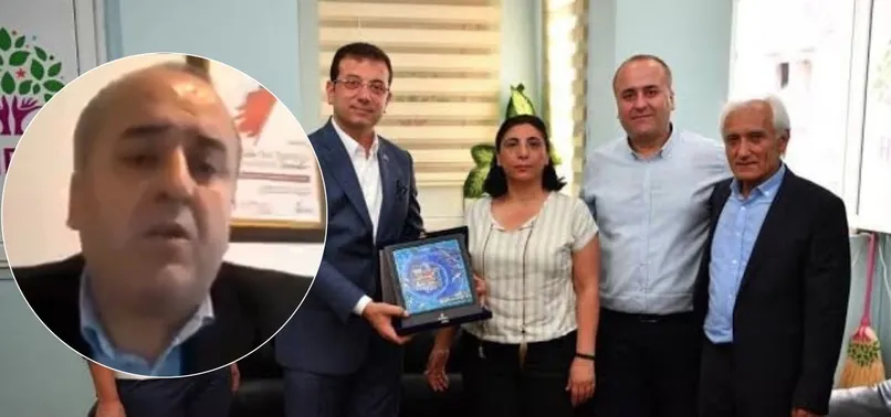 Ekrem İmamoğlu makamında ziyaret etmişti: HDP'li Cengiz Çiçek PKK'nın kanalına çıkıp Türkiye'yi suçladı