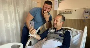 Enkaz altında 3 gün el ele!