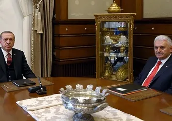 Erdoğan ile Yıldırım arasında 3 saatlik görüşme