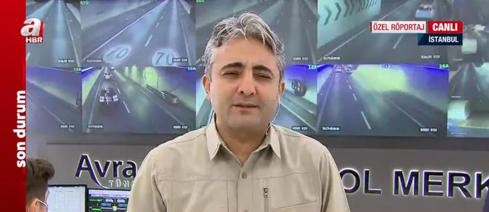 Son dakika: Avrasya Tüneli nasıl izleniyor? A Haber tünelin kalbinde! Ulaştırma ve Altyapı Bakanı Adil Karaismailoğlu A Haber'de anlattı - 1