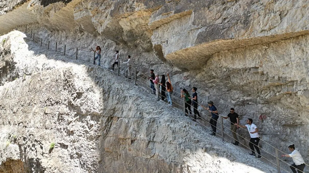 Cehennem Deresi Kanyonu'na ziyaretçi akını