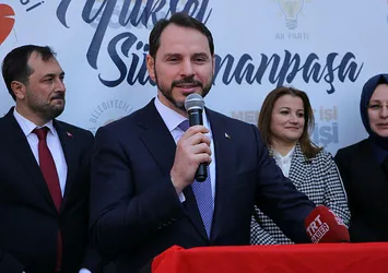 Bakan Berat Albayrak: Belediye Başkanı vatandaşıyla omuz omuza olmalı, terör örgütleriyle değil
