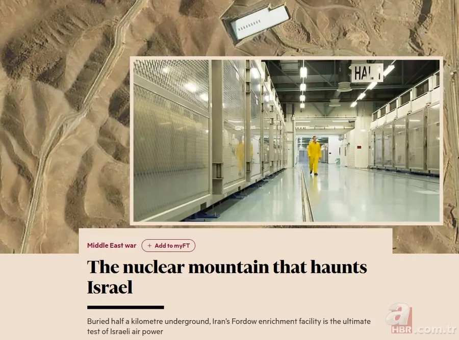 İsrail'in Fordo kabusu! İngiliz basını yazdı: Bugüne kadar karşılaştığı en karmaşık askeri hedef 2