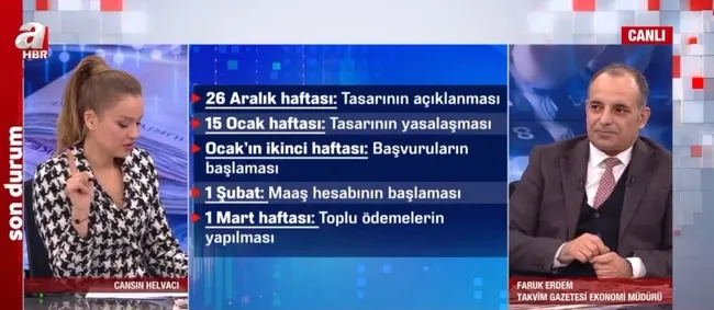 EYT’de takvim belli oldu! Faruk Erdem EYT’liye emeklilik rotasını canlı yayında anlattı