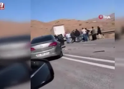 Siirt’te otomobiller çarpıştı