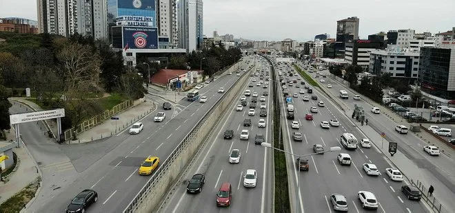 Son dakika: İstanbul’da ilk iftar öncesi trafik yoğunluğu! Havadan böyle görüntülendi