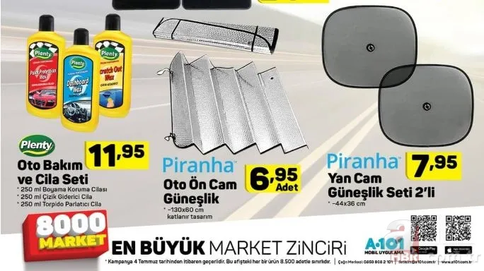 A101 aktüel ürünler kataloğu 4 Temmuz ile ayın ilk fırsatları! İşte A101 indirimli ürünler listesi 2019! 17