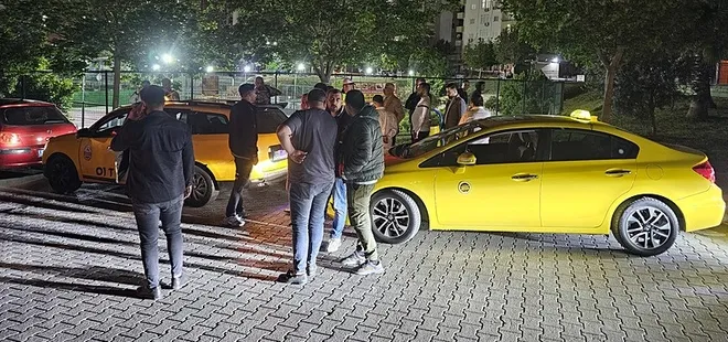 Adana'da taksi sürücüsü kabusu yaşadı!