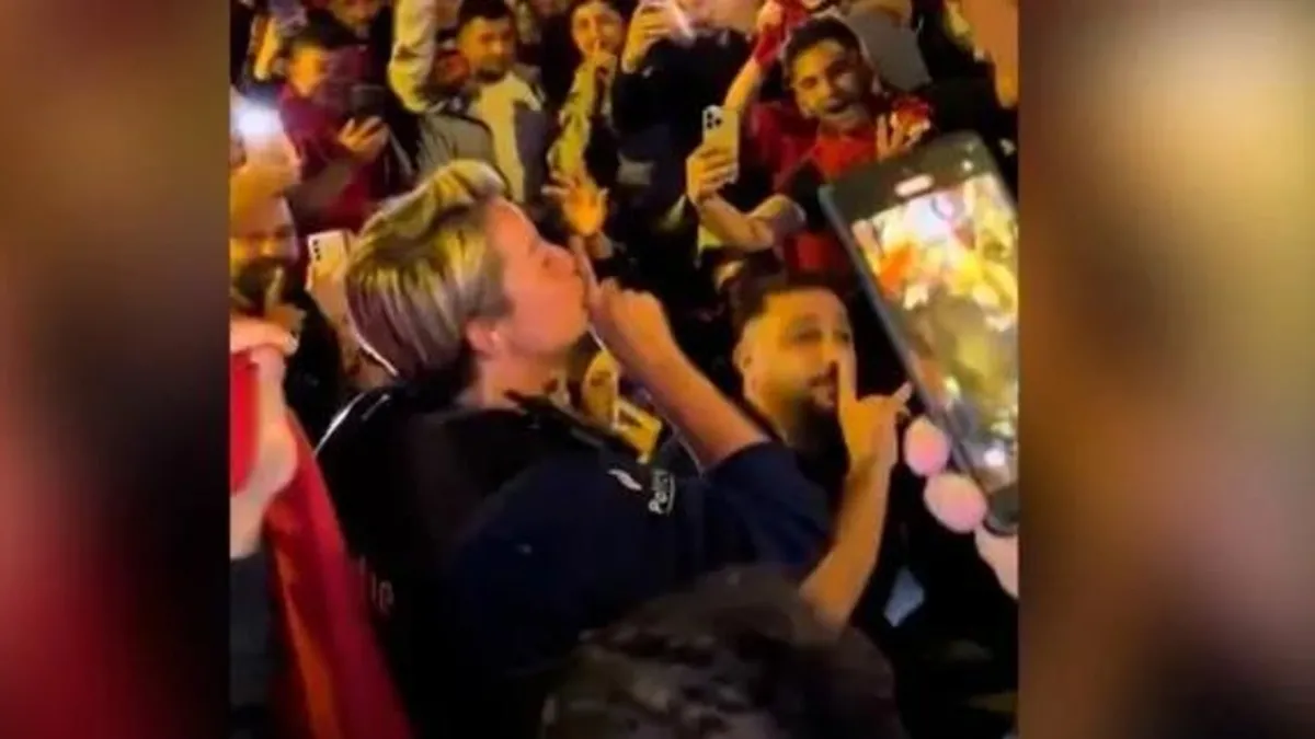 Gülümseten anlar! Bizim Çocukların zaferi Belçika polisine üçlü çektirdi