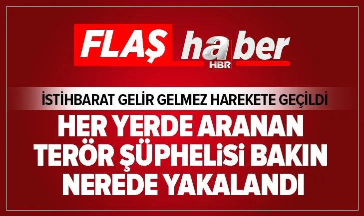 Aranan terör şüphelisi HDP binasında yakalandı