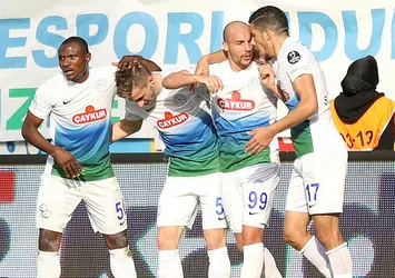 Rizespor 3 puanı 3 golle aldı