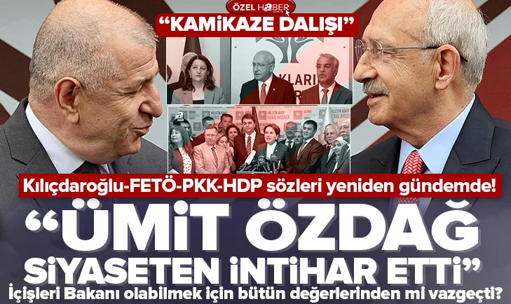 Ümit Özdağ siyaseten intihar etti
