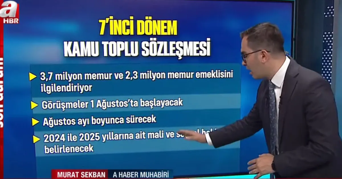 Memur-emekliye zam takvimi belli oldu