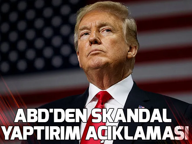 ABDden skandal yaptırım açıklaması