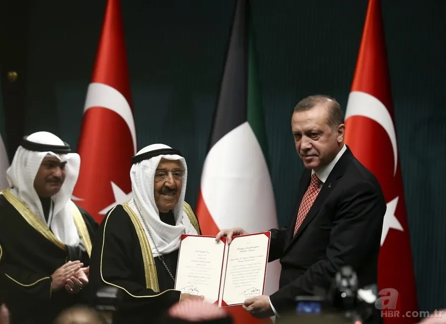 Türkiye-Kuveyt ilişkilerine Devlet Nişanı ve Mübarek El Kabir dopingi 4