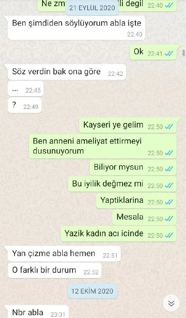 Para karşılığı falakaya yatırılma teklifi yapılan kadın: Mesajla iknaya çalıştı - 6