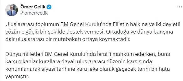 ak-partiden-uluslararasi-topluma-cagri-filistin-devletinin-taninmasi-yonunde-bmgkya-baski-yapilmali-1715438831378.jpeg AK Parti'den uluslararası topluma çağrı: Filistin devletinin tanınması yönünde BMGK'ya baskı yapılmalı - 3