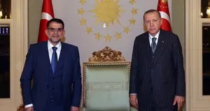Başkan Erdoğan, Salih Murat’ı kabul etti