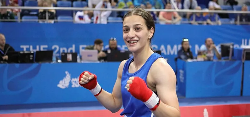 Milli boksör Buse Naz Çakıroğlu'ndan altın madalya