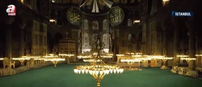 Ayasofya’nın içine ihtişamlı yolculuk! Ayasofya’nın zincirleri nasıl kırıldı?
