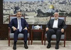Katar’da Gazze diplomasisi! Bakan Hakan Fidan ile Hamas lideri İsmail Heniyye bir araya geldi