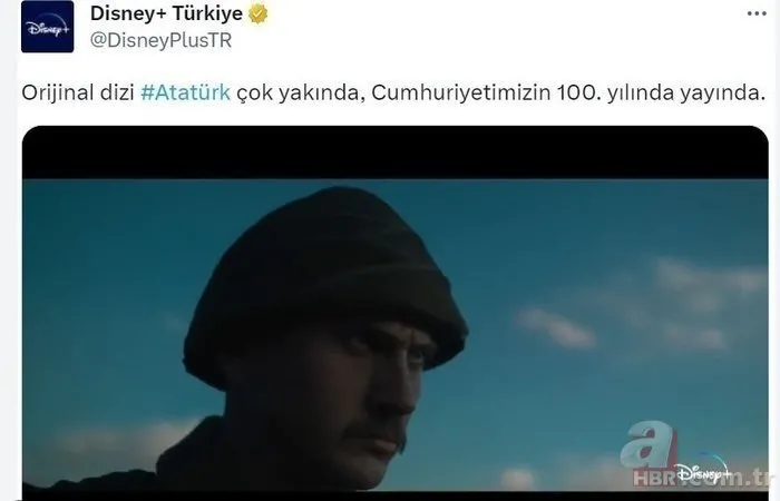 Disney Plus’a sustuğu yetmedi bir de reklamını yaptı! Aras Bulut İynemli’nin ‘Atatürk’ dizisi paylaşımına tepki yağdı: İkiyüzlüsünüz!