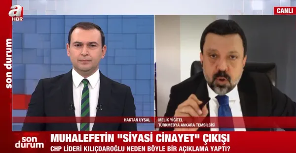 CHP lideri Kemal Kılıçdaroğlu 7 yıldır aynı sözleri söylüyor! Melik Yiğitel’den A Haber’de ’Siyasi cinayet’ deşifresi