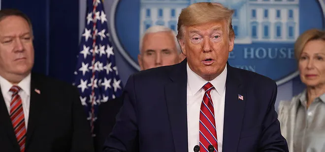 Son dakika: Trump’tan koronavirüs açıklaması