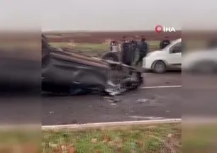 Diyarbakır'da otomobil takla attı: 1 yaralı
