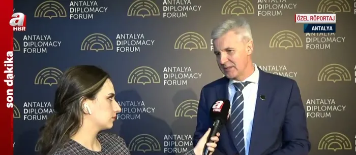 Letonya Savunma Bakanı Artis Pabriks A Haber’de