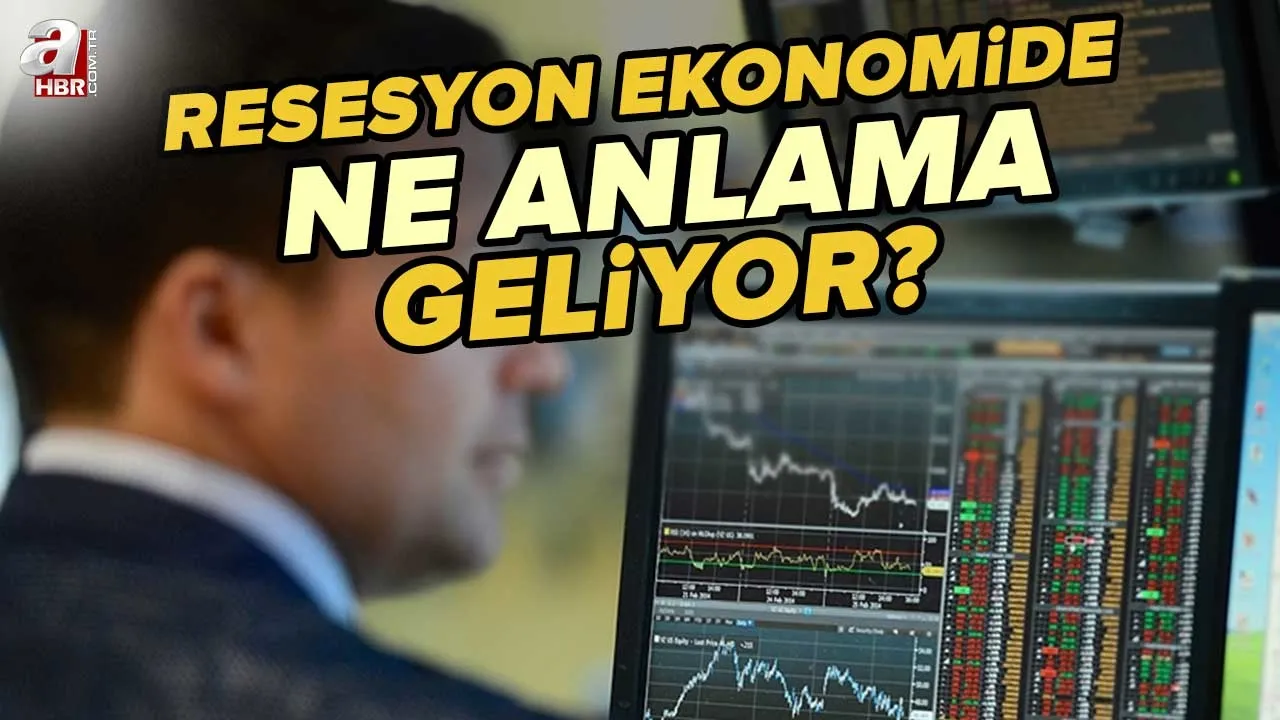Resesyon nedir, ne demektir? Ekonomide ne anlama geliyor? Resesyon TDK'da ne anlama geliyor?