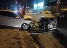 Sancaktepede ters yön zincirleme kazaya neden oldu