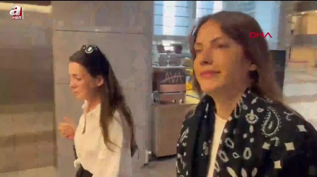 Eda Ece ifade vermek için adliyede